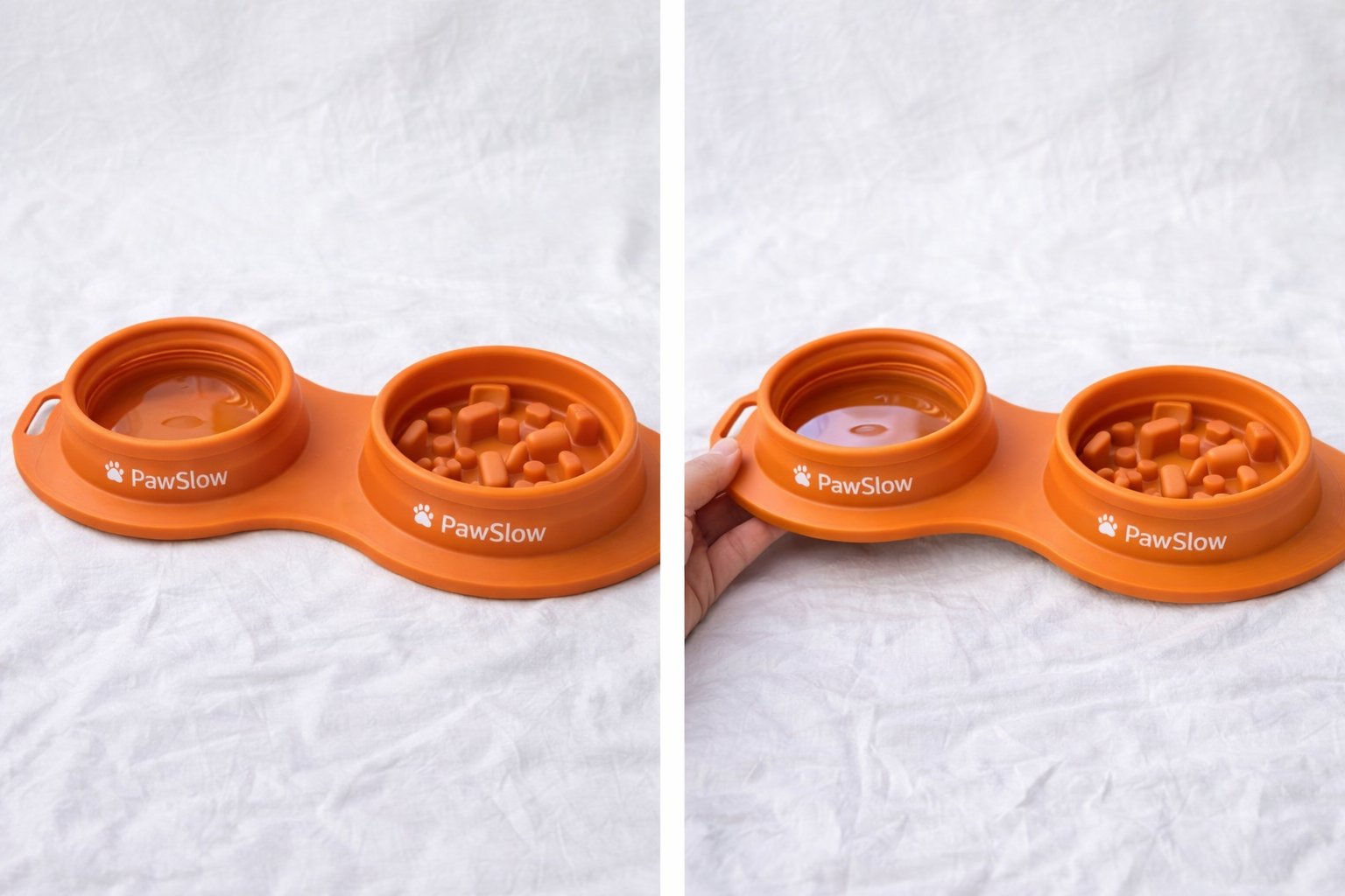 PawSlow bowl being held